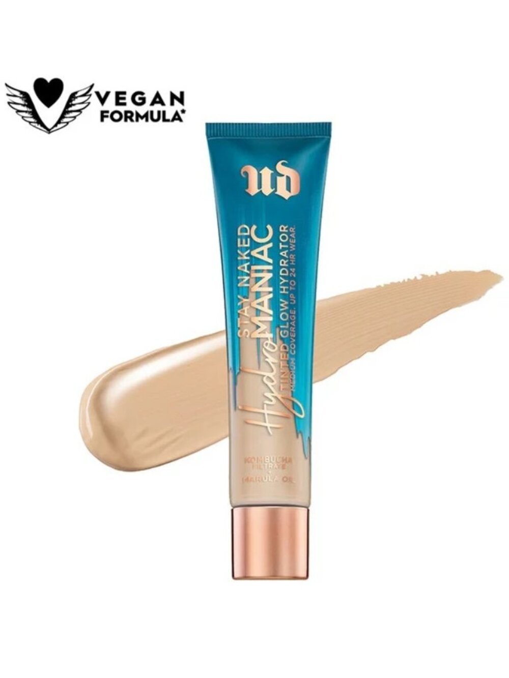 Urban Decay Hydromaniac Tinted Moisturizer 50 Medium Warm 24H Longwear New
